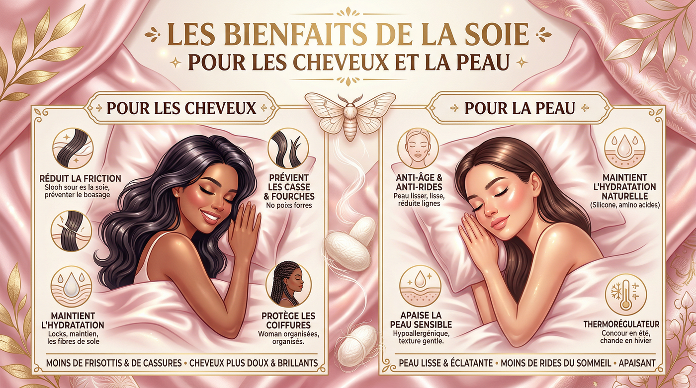 La soie de mûrier : l’excellence au service de vos cheveux et de votre peau