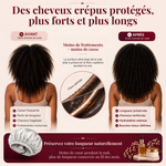 Bonnet de nuit 100% en soie de mûrier