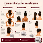 Bonnet de nuit 100% en soie de mûrier