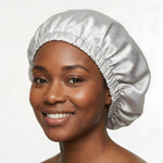 Bonnet de nuit 100% en soie de mûrier