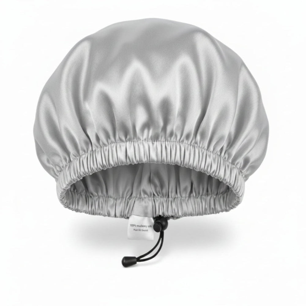 Bonnet de nuit 100% en soie de mûrier