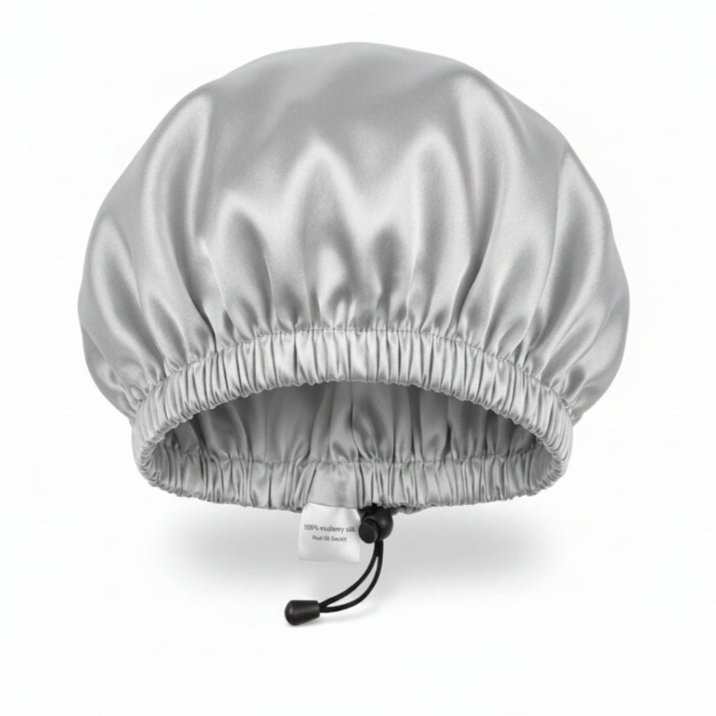 Bonnet de nuit 100% en soie de mûrier